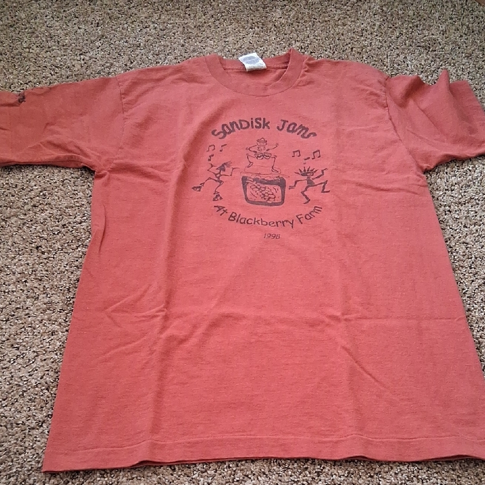 Vintage 1998 Sandisk Jams Tshirt